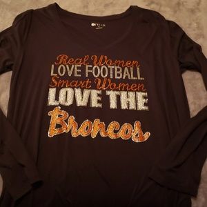 Ladies Broncos shirt